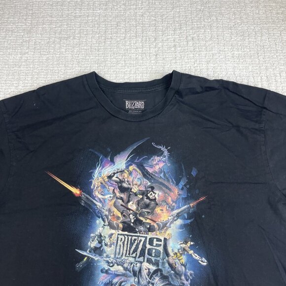 BlizzCon Anaheim 2014 Blizzard Entertainment WoW Promo T-Shirt Men's XL - Picture 2 of 16